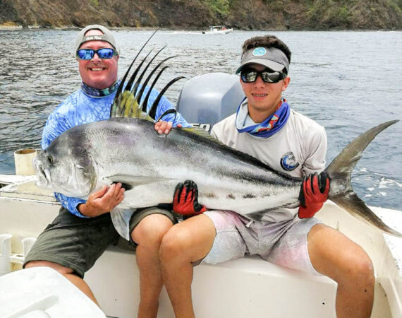 Good size Roosterfish in Guanacaste, Costa Rica
