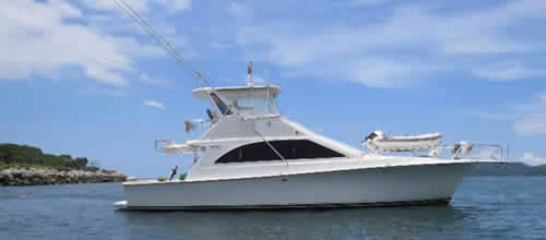 Ocean 50 ft Yacht sport fishing Guanacaste