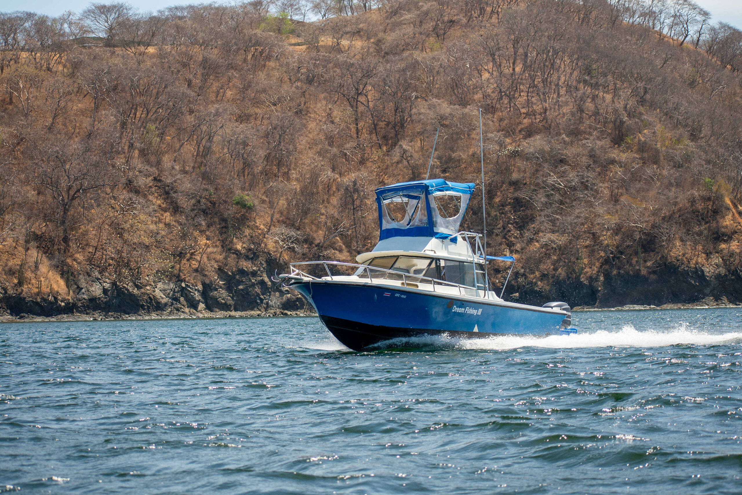 Dream Fishing boat 28ft. Inshore Rooster fishing Guanacaste