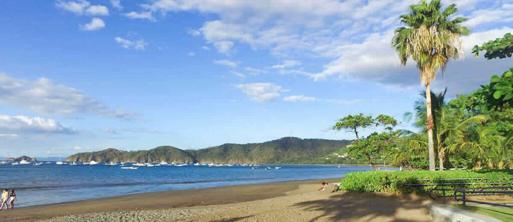 Playas del Coco, small community in the Gulf of Papagayo